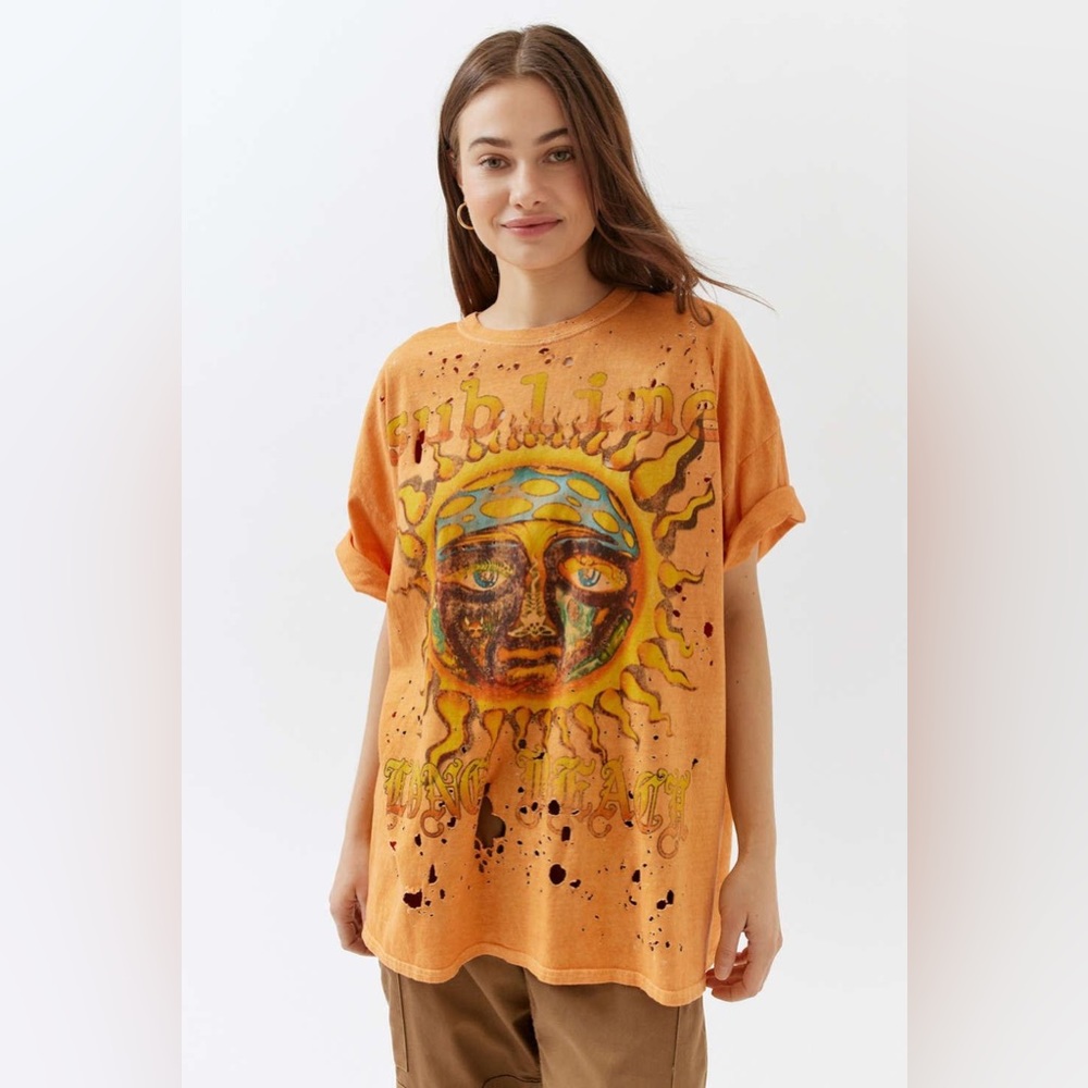 Urban outfitters Sublime Long Beach tee/dress